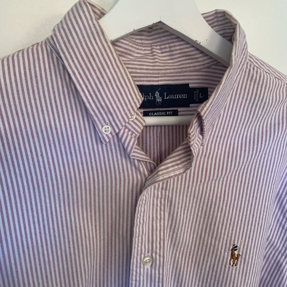 Ralph Lauren classic fit dress shirt, men’s size L. NWOT